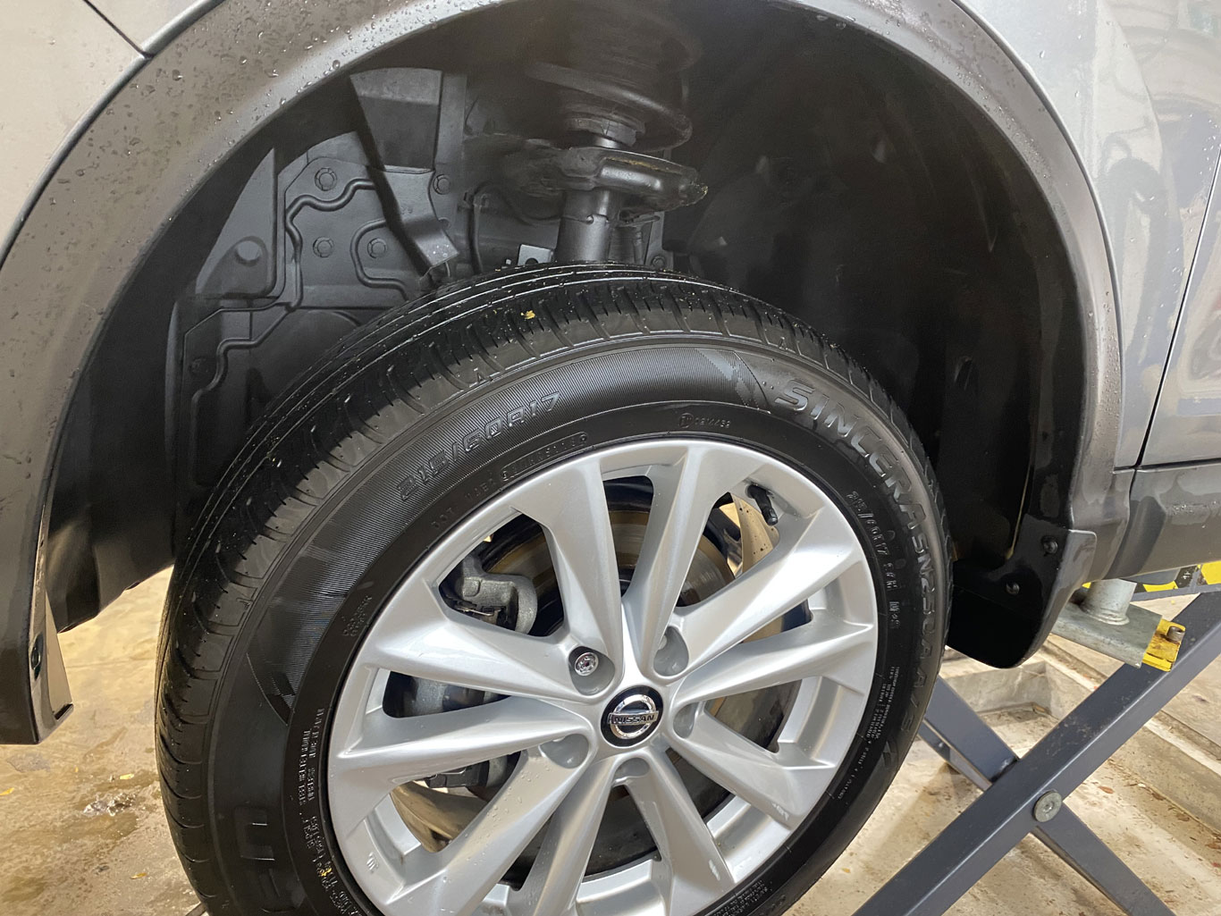 Road Paint Removal - After